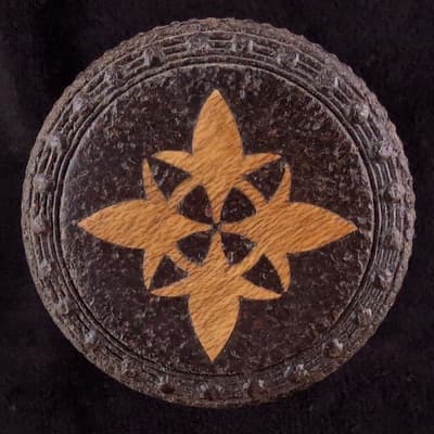 Westlake design wood inlaid, black