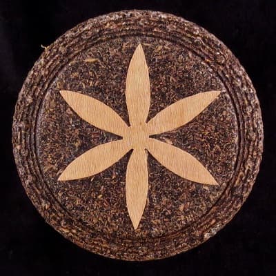 Westlake design with wood inlaid, black